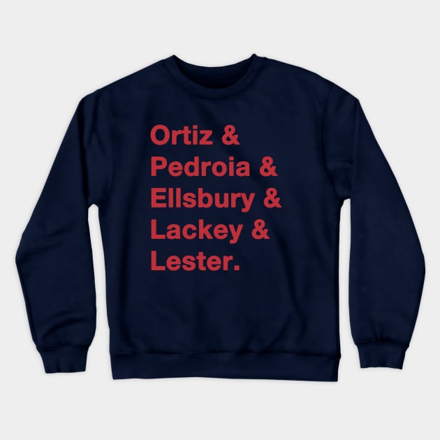 2013 Boston Red Sox Crewneck Sweatshirt by IdenticalExposure